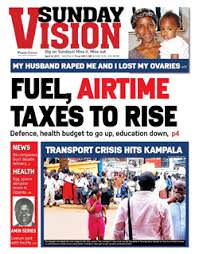 sunday new vision newspaper uganda